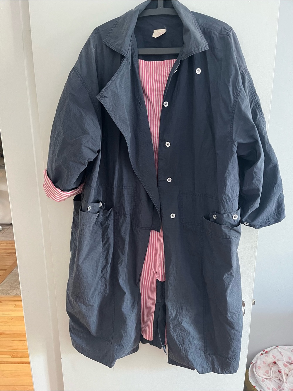 Oilily Navy Jacket with Red Logo Tab